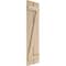 Ekena Millwork Rustic Two Board Spaced Board-n-Batten Sandblasted Faux Wood Shutters w/Z-Board, 11 1/2W x 68H, PR SHUBSZ11X68SDPR - alternate 8